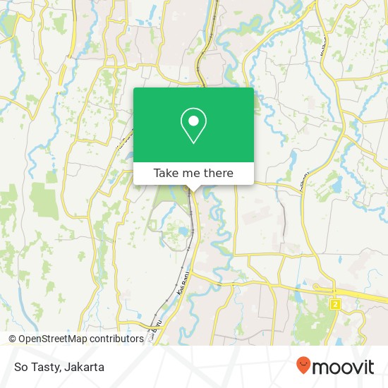 So Tasty, Beji Depok 16424 map