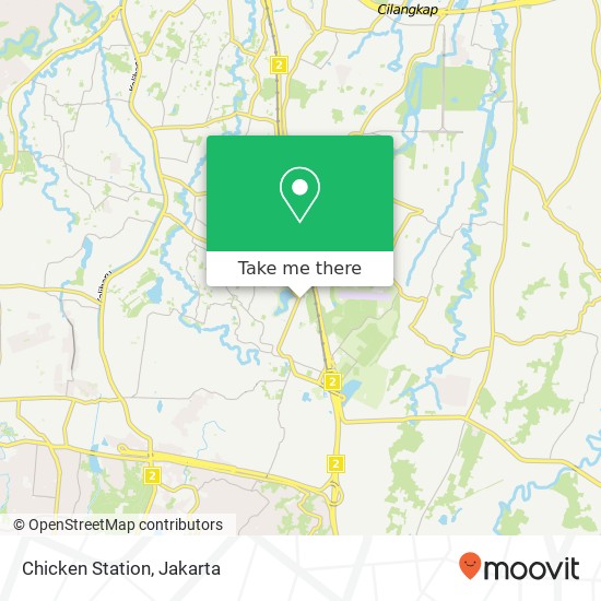 Chicken Station, Jalan Jambore 1 Ciracas Jakarta 13720 map