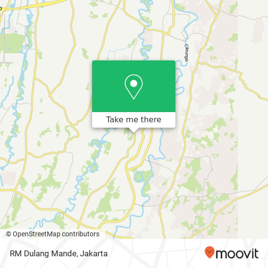 RM Dulang Mande, Jalan Raya Ciangsana Gunung Putri Bogor 16968 map