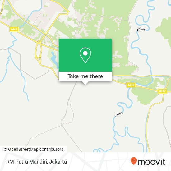 RM Putra Mandiri, Cikarang Pusat Bekasi 17330 map