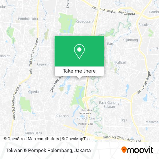 Tekwan & Pempek Palembang map
