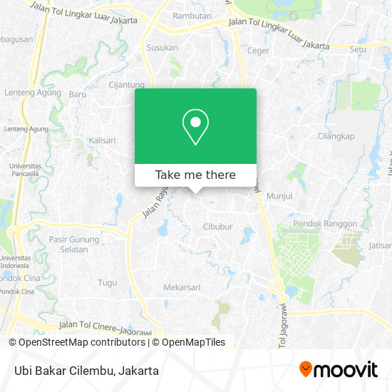 Ubi Bakar Cilembu map