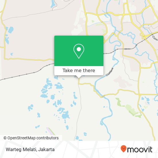 Warteg Melati, Jalan Raya Lapan Cisauk Tangerang 16360 map