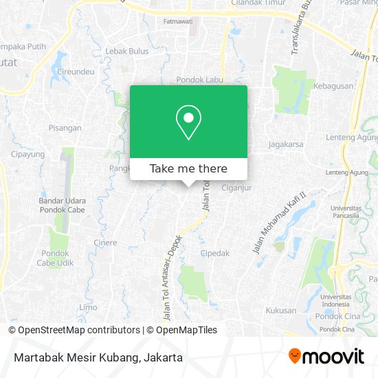 Martabak Mesir Kubang map