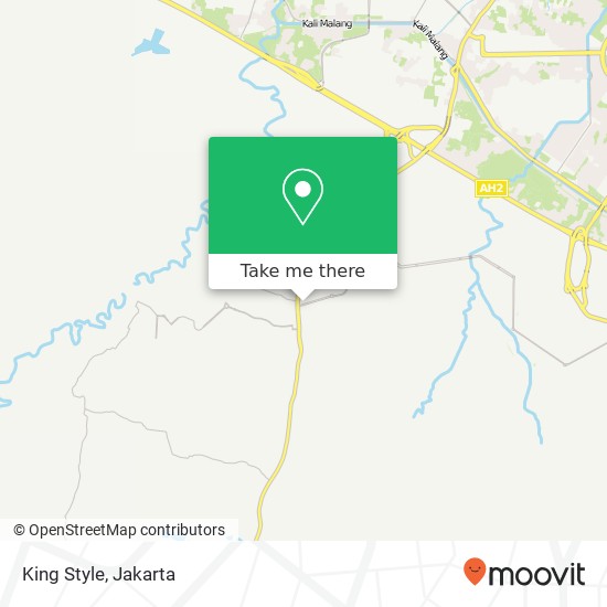 King Style, Cikarang Selatan Bekasi 17320 map