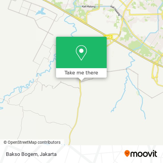 Bakso Bogem map