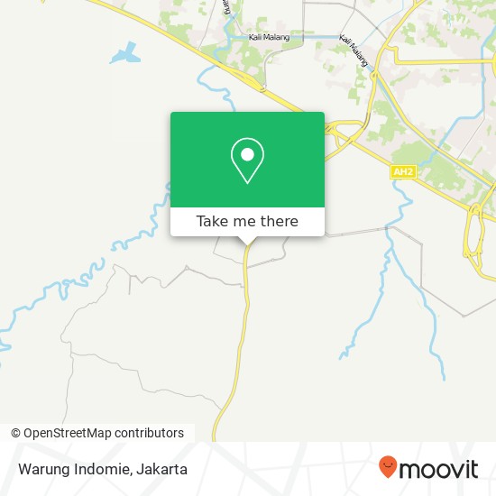 Warung Indomie, Jalan Raya Cibarusah Cikarang Selatan Bekasi Kabupaten 17857 map