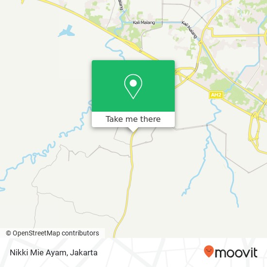 Nikki Mie Ayam, Jalan Raya Cibarusah Cikarang Selatan Bekasi 17320 map