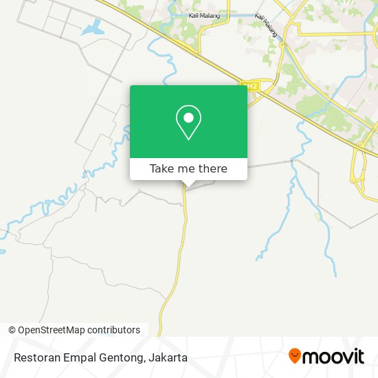 Restoran Empal Gentong map