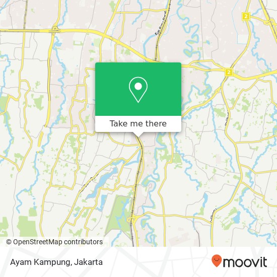 Ayam Kampung, Jalan Lenteng Agung Timur Jagakarsa Jakarta 12610 map
