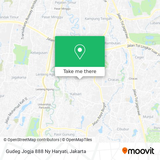 Gudeg Jogja 888 Ny Haryati map