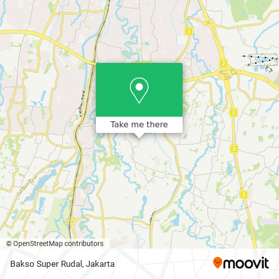 Bakso Super Rudal map