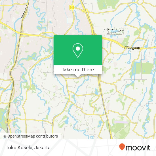 Toko Kosela, Jalan Ciracas Ciracas Jakarta 13740 map