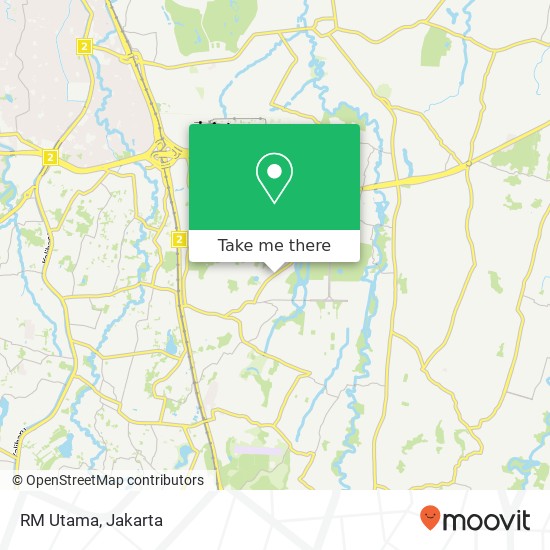 RM Utama, Jalan Raya Setu Cipayung Cipayung Jakarta 13870 map