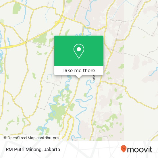 RM Putri Minang, Jalan Letda Natsir Gunung Putri Bogor map