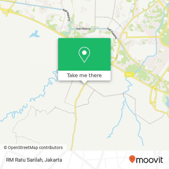 RM Ratu Sarilah, Jalan Raya Cibarusah Cikarang Selatan Bekasi 17320 map