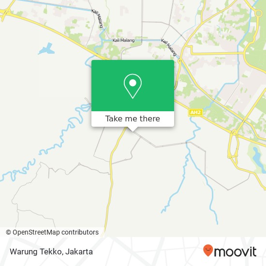 Warung Tekko, Cikarang Selatan Bekasi 17320 map