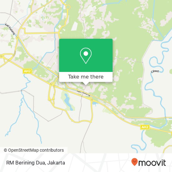 RM Berining Dua, Jalan Raya Tegal Danas Cikarang Pusat Bekasi 17330 map