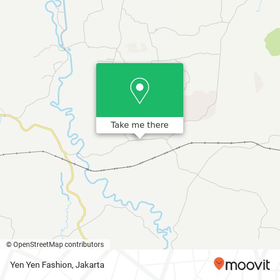 Yen Yen Fashion, Jalan Raya Adiyasa Solear Tangerang map