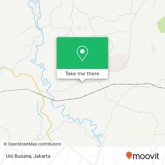 Uni Busana, Jalan Raya Adiyasa Solear Tangerang map