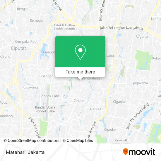 Matahari map