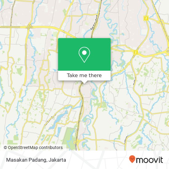Masakan Padang, Jagakarsa Jakarta 12610 map