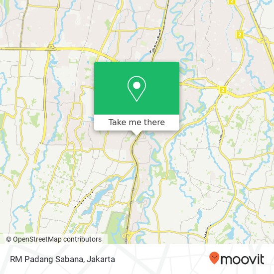 RM Padang Sabana, Jalan Lenteng Agung Barat Jagakarsa Jakarta 12610 map