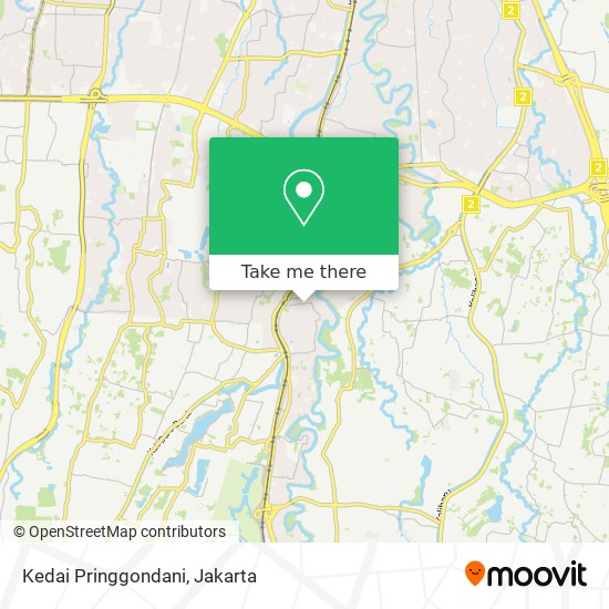 Kedai Pringgondani map