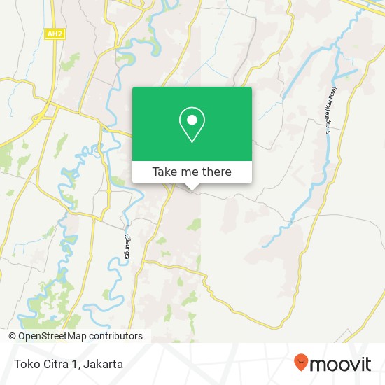 Toko Citra 1, Jalan Raya Setu Bantar Gebang Mustikajaya Bekasi 17156 map