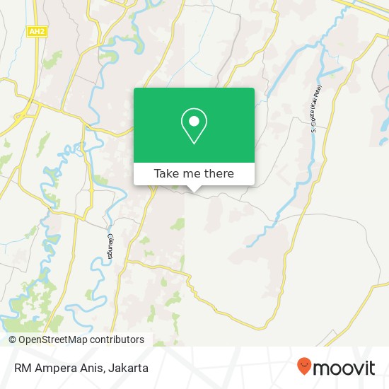 RM Ampera Anis, Jalan Raya Setu Bantar Gebang Mustikajaya Bekasi 17156 map