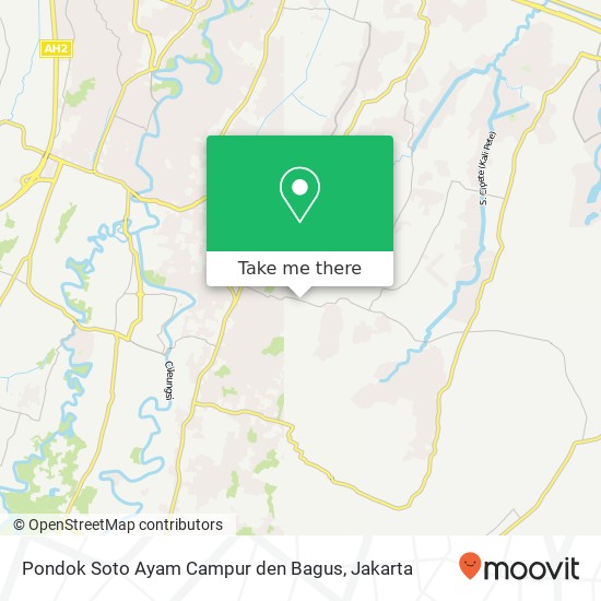 Pondok Soto Ayam Campur den Bagus, Jalan Raya Setu Bantar Gebang Mustikajaya Bekasi 17156 map