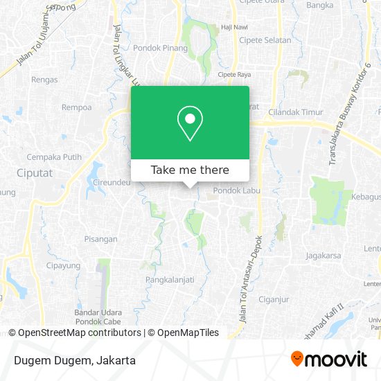 Dugem Dugem map