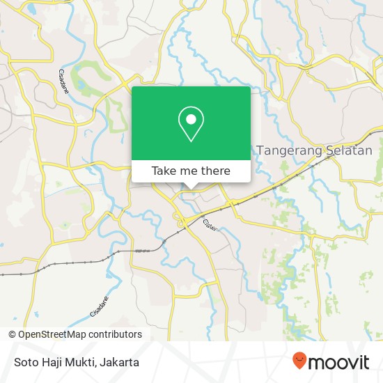 Soto Haji Mukti, Jalan Griya Loka Raya Serpong Tangerang Selatan 15318 map