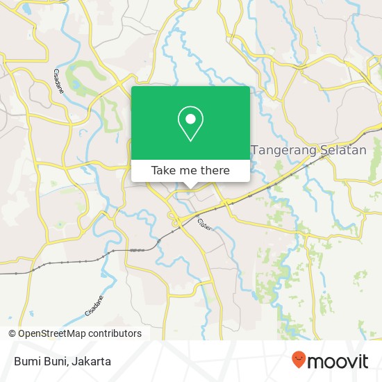 Bumi Buni, Jalan Griya Loka Raya Serpong Tangerang map