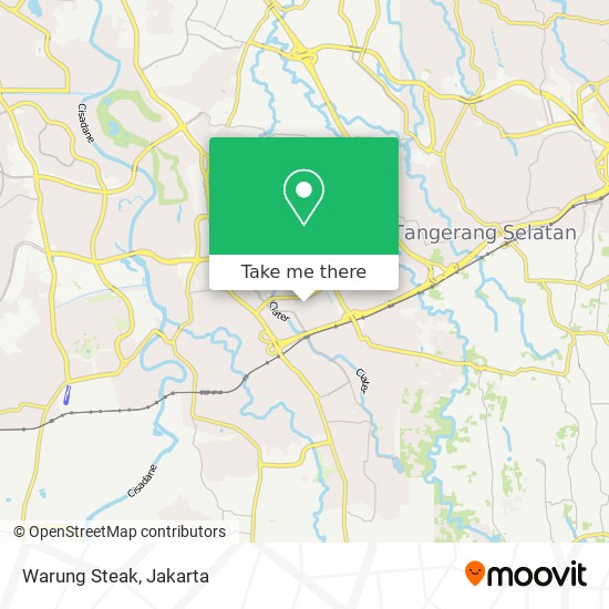 Warung Steak map