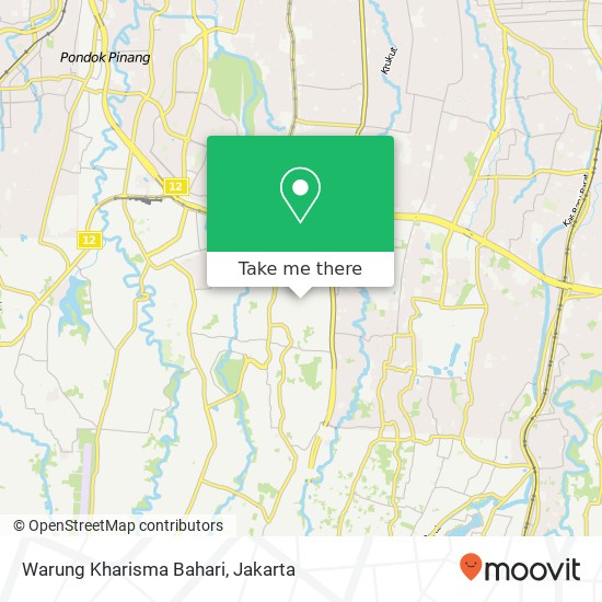 Warung Kharisma Bahari, Jalan Swakarya Cilandak Jakarta 12450 map