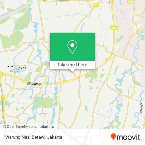 Warung Nasi Betawi, Jalan Raya Pasar Kecapi Pondok Melati Bekasi 17415 map