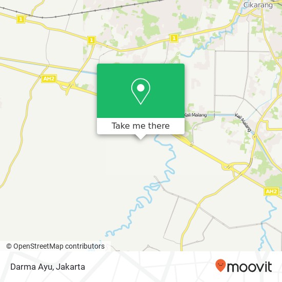 Darma Ayu, Jalan Jara Kosta Cikarang Barat Bekasi Kabupaten 17847 map