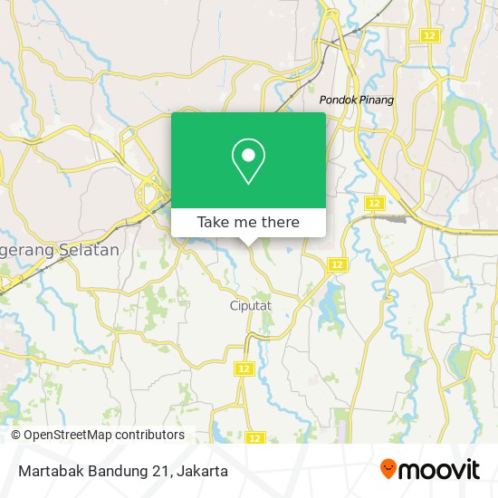 Martabak Bandung 21 map