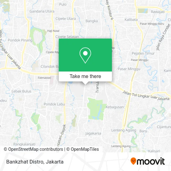 Bankzhat Distro map