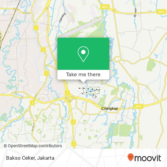 Bakso Ceker map