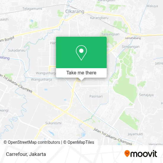 Carrefour map