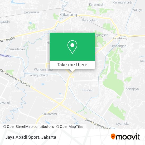 Jaya Abadi Sport map