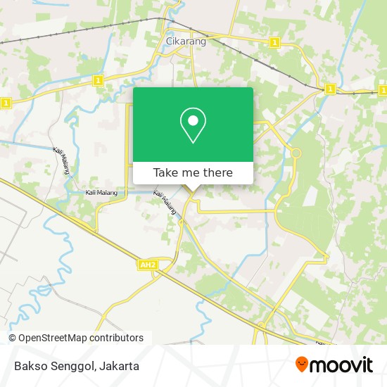 Bakso Senggol map