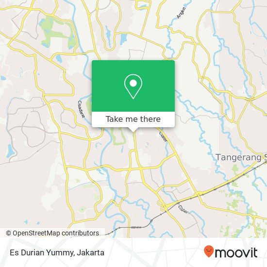 Es Durian Yummy, Komplek Ruko Itc Serpong Tangerang map