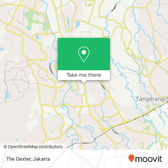 The Dexter, Komplek Ruko Itc Serpong Tangerang map