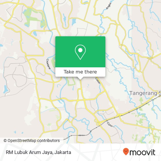 RM Lubuk Arum Jaya, Jalan Pahlawan Seribu Serpong Tangerang map