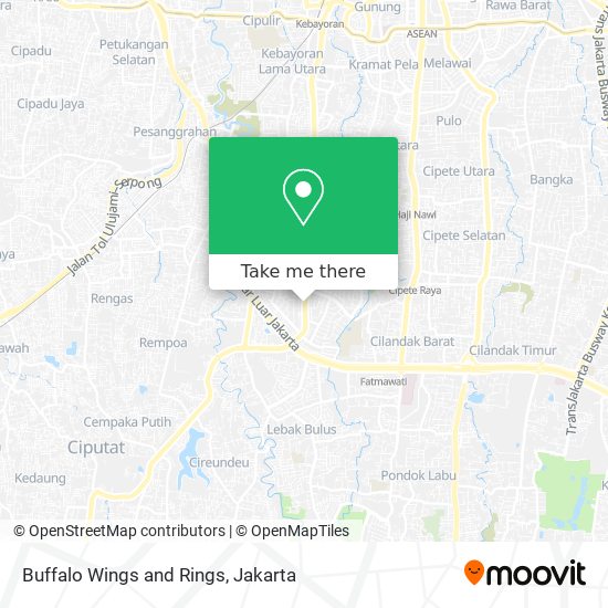 Buffalo Wings and Rings map