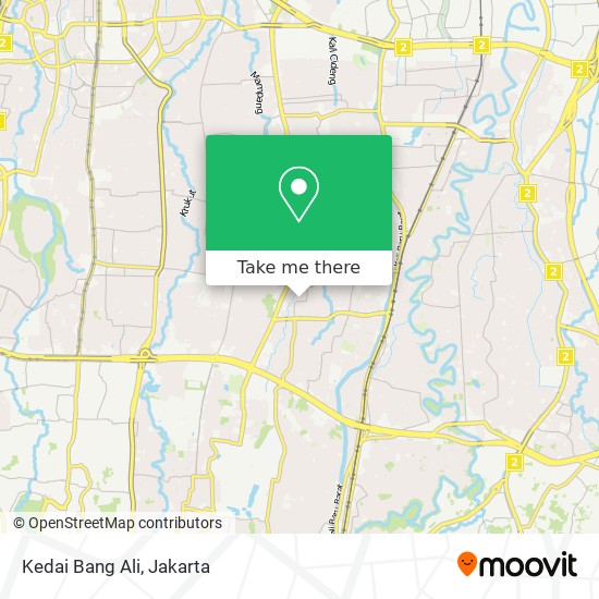 Kedai Bang Ali map