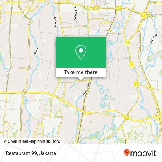 Restaurant 99, Jalan Raya Ragunan Pasar Minggu Jakarta 12520 map